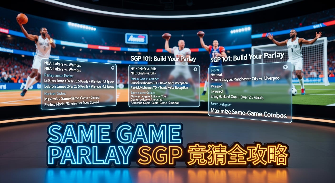Same Game Parlay (SGP) 深度解析：博彩新维度（2026世界杯投注）